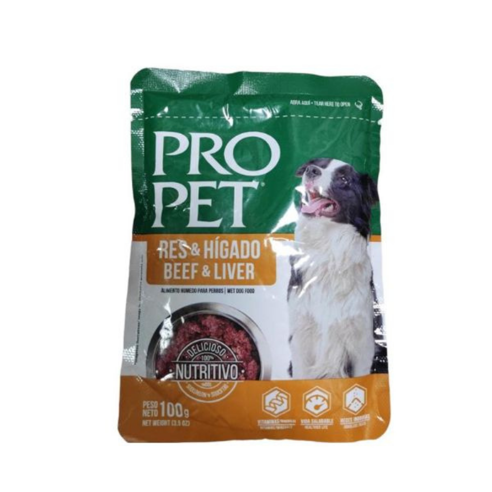 Pro Pet Beef & Liver Pouch (3.5 oz / 100 g) Default Title