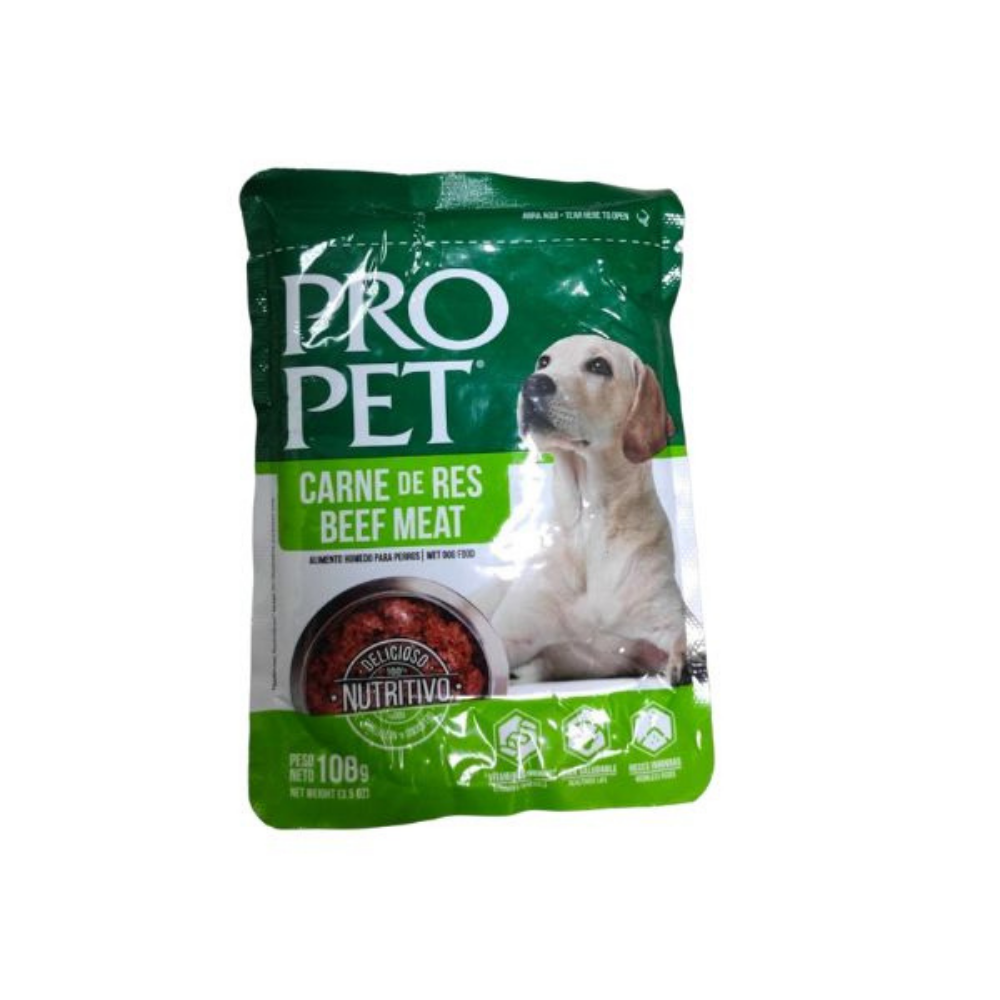 Pro Pet Beef Meat Pouch (3.5 oz / 100 g) Default Title
