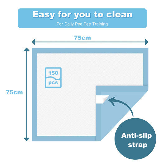 150 Pieces 24 x 36 Inch Pet Wee Pee Piddle Pad-S