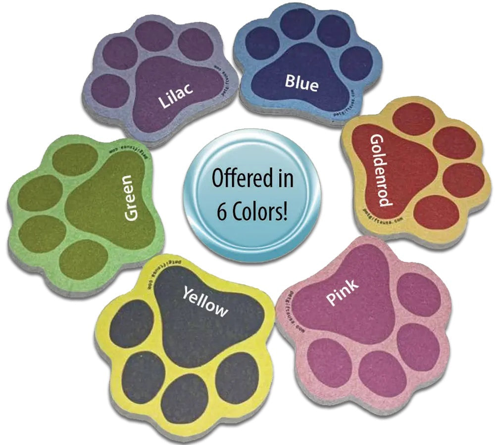 Paw Sponges Rainbow Asst