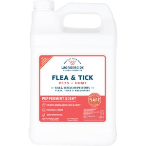 Wondercide Peppermint Natural Flea & Tick Spray for Pets & Home 128 oz