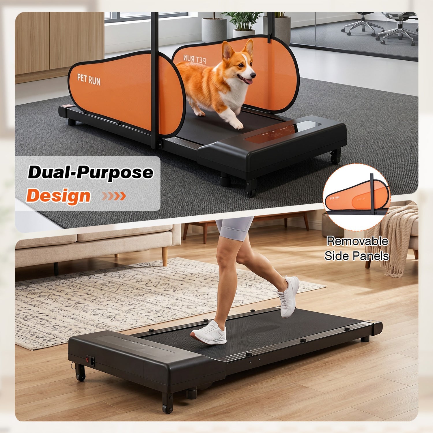 Dog Treadmill with LED Display & Adjustable Speed