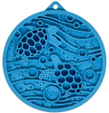 Turtle eMat-Mini Lick Mat with Suction Cups - Small Dogs & Cats | USA Blue Turtle emat Mini