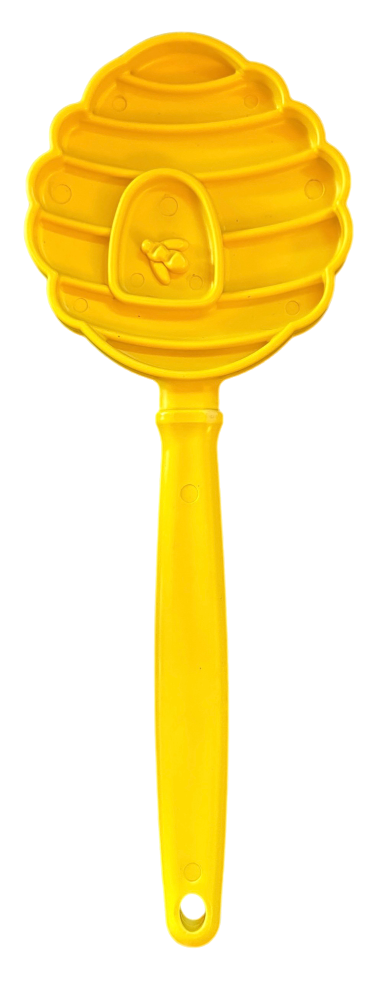 eStick Hand-Held Dog Enrichment Toy - Interactive Lick Stick | USA Made Beehive Lick Stick - yellow