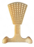Waffle Tower Nylon Chew & Enrichment Toy | 2-in-1 for Aggressive Chewers | SodaPup Waffle Tower eChew Toy