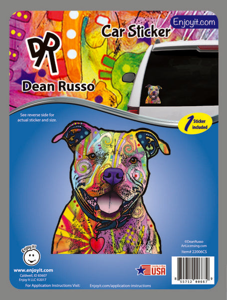 Pit Bull 2 Car Sticker