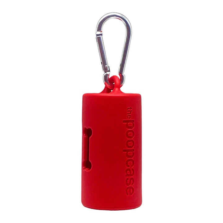 Metro Paws Poop Bag Case Red
