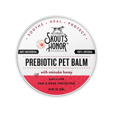 Prebiotic Pet Balm for Dogs & Cats by Skout's Honor