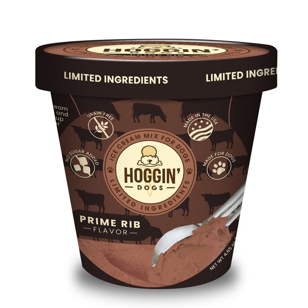 Ice Cream Mix for Dogs - Prime Rib Flavor Hoggin' Dogs Prime Rib