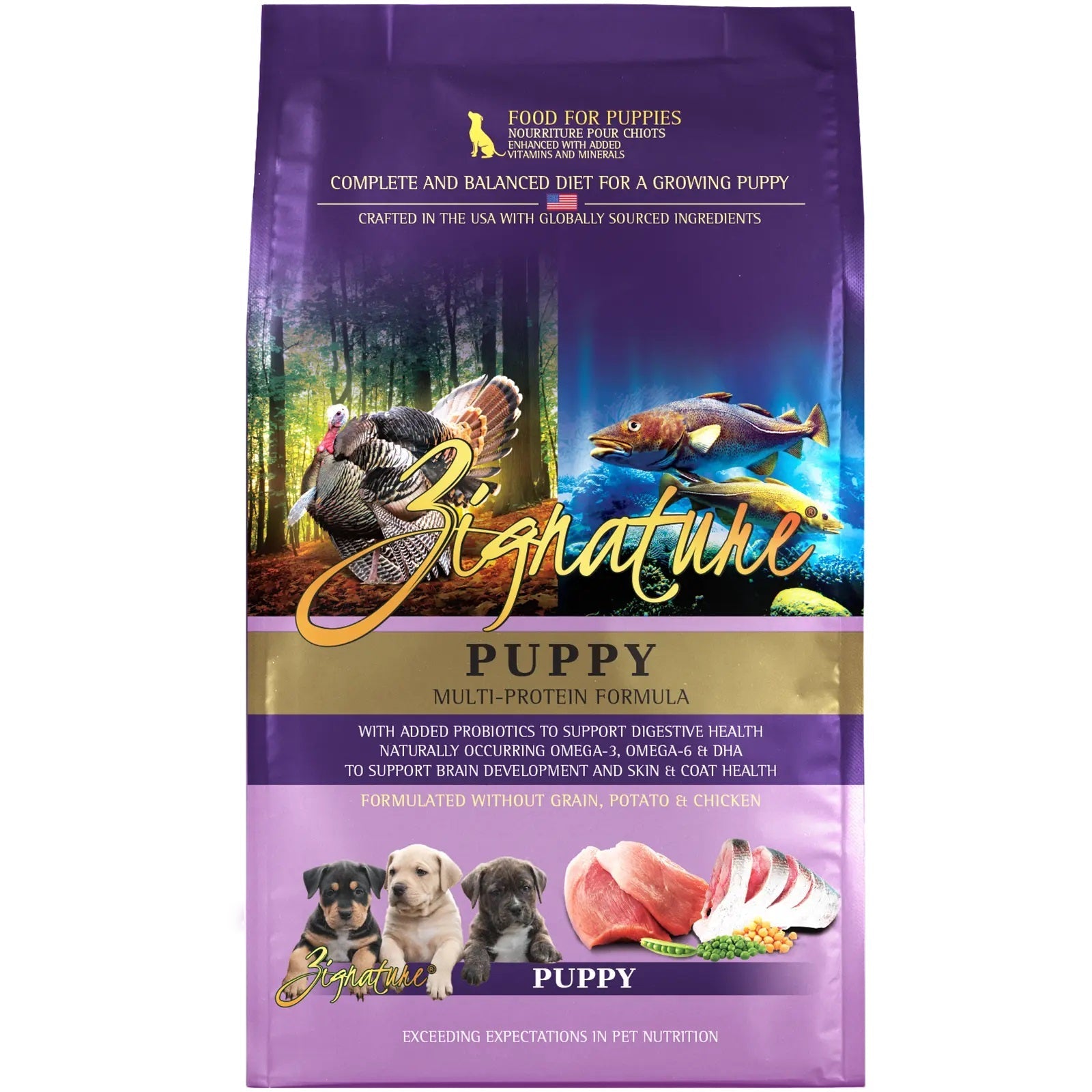 Puppy Formula Dog Food by Zignature 25 lbs (No Shipping)