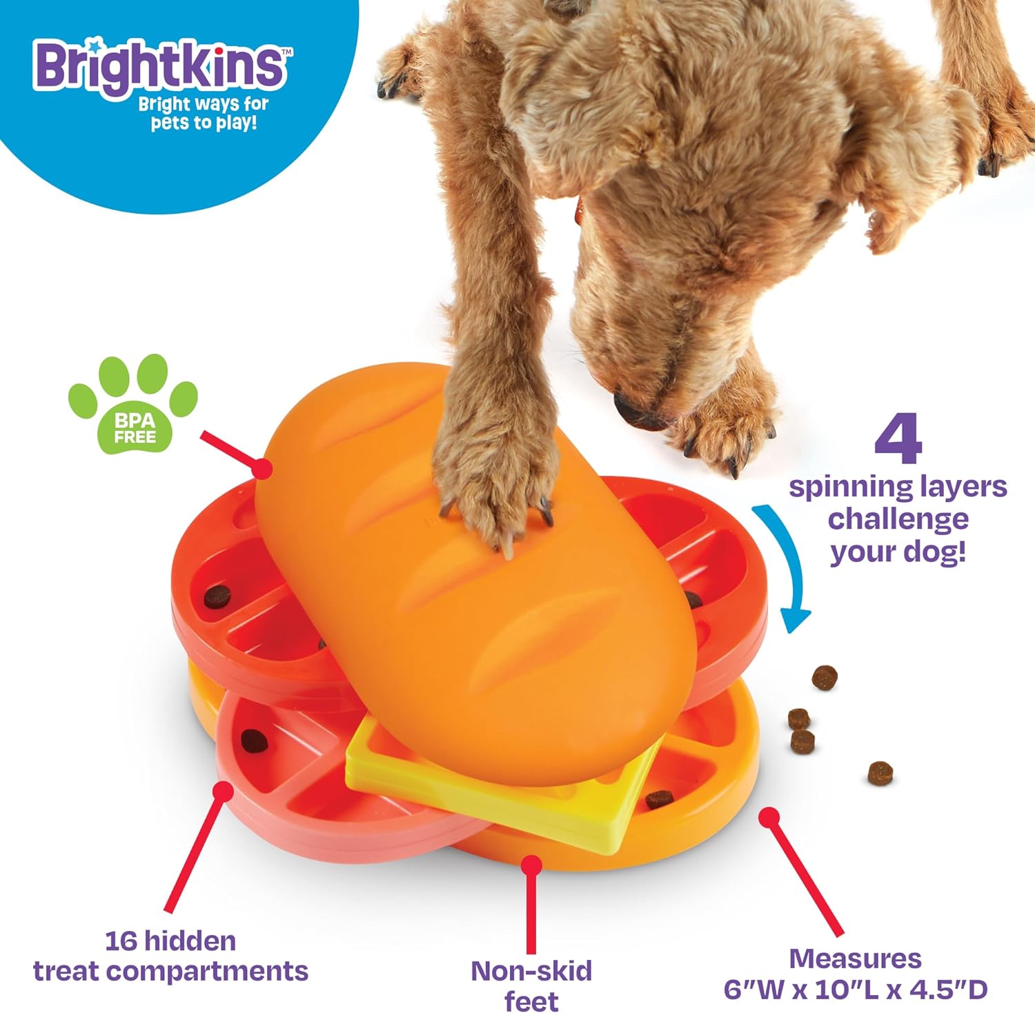 Treat Puzzle for Dogs - Pupstrami Surprise!