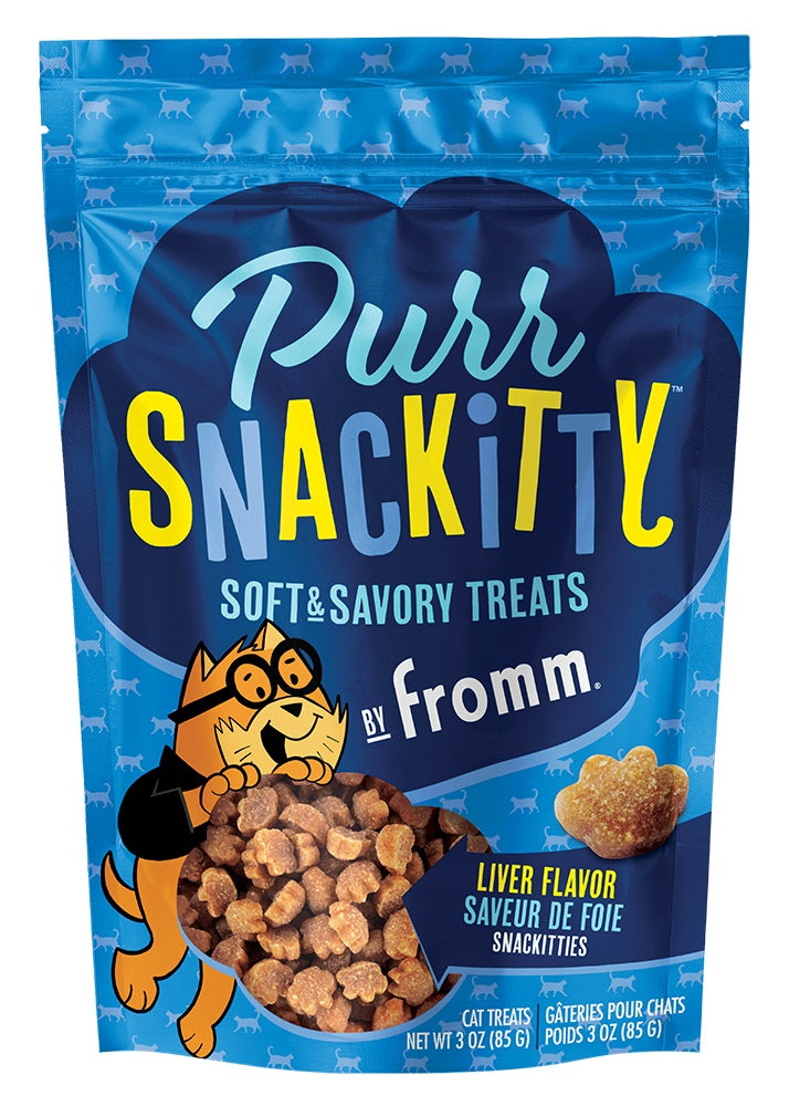 Purr Snackitty Cat Treats by Fromm Liver Flavor