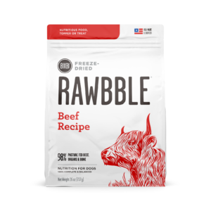 Beef Freeze Dried Dog Food by Bixbi 26 oz