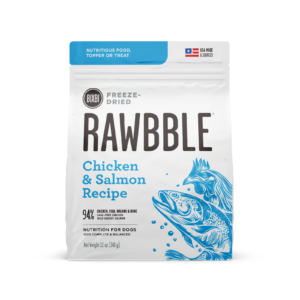 Salmon & Chicken Freeze Dried Dog Food by Bixbi 26oz