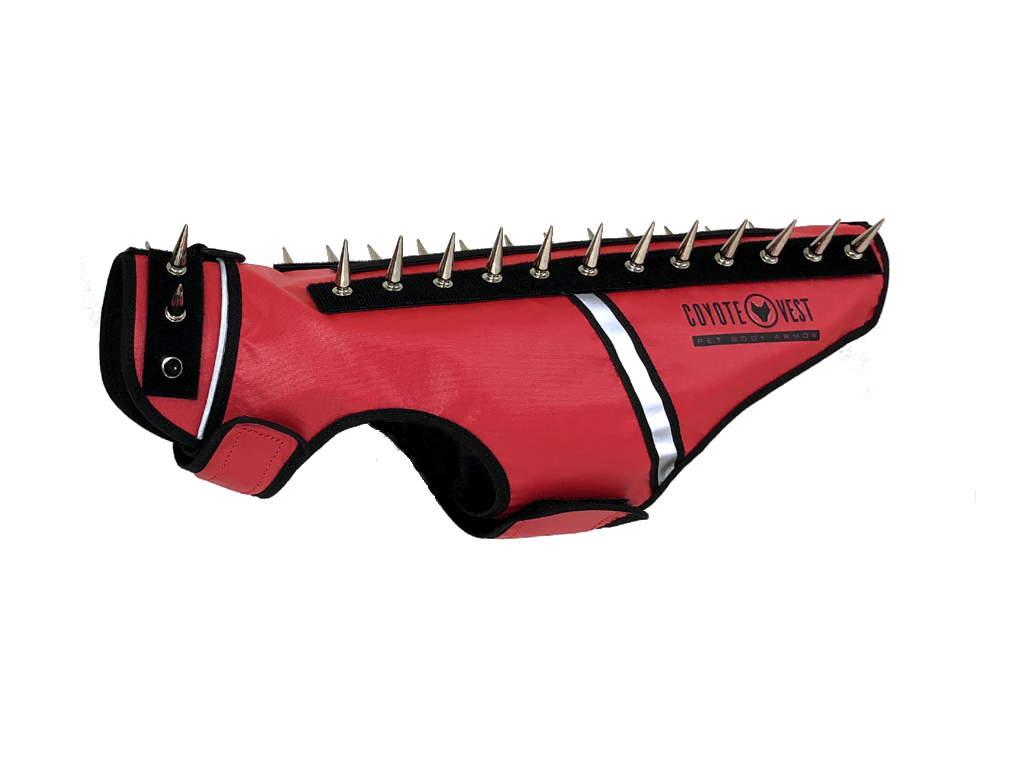 SpikeVest for Cats Medium Red