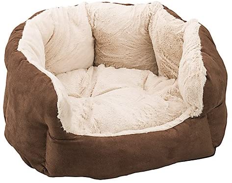 Reversible Cushion Pet Bed Chocolate