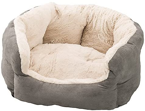 Reversible Cushion Pet Bed Grey