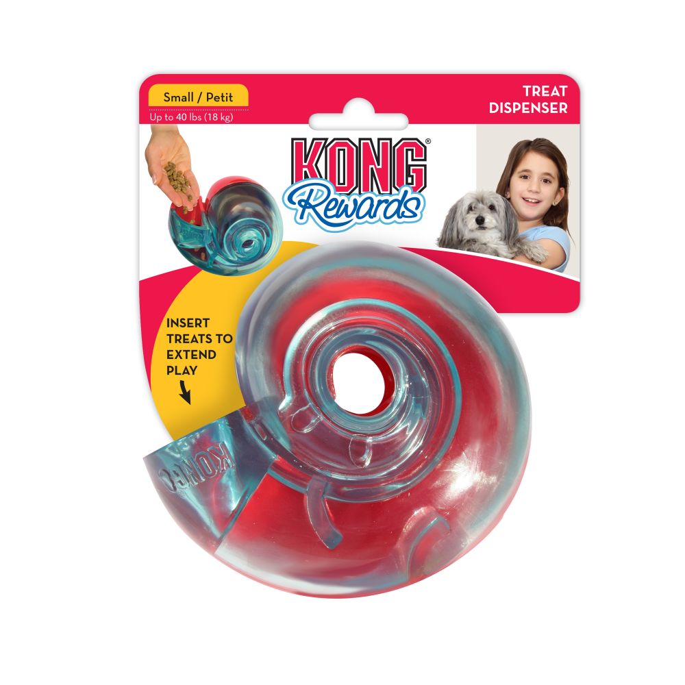 Treat Dispensing Shell Dog Toy - Durable Bouncy