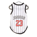 Pet clothes: dog and cat vest Light, breathable, comfortable, simple, generous, fresh and cute, suitable for all seasons black