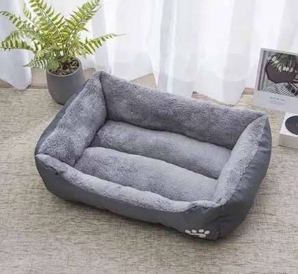 Large Plush Pet House Bed — Deep Sleeping Calming Dog & Cat Cushion for Puppies and Small Breeds (Chihuahua) 5