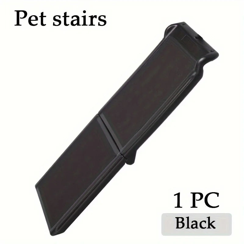Foldable Pet Ramp for Cars, Trucks & SUVs – Fits Large Dogs, 150 lb Capacity, Side Rails, Easy to Store L Tow-layers China Mainland