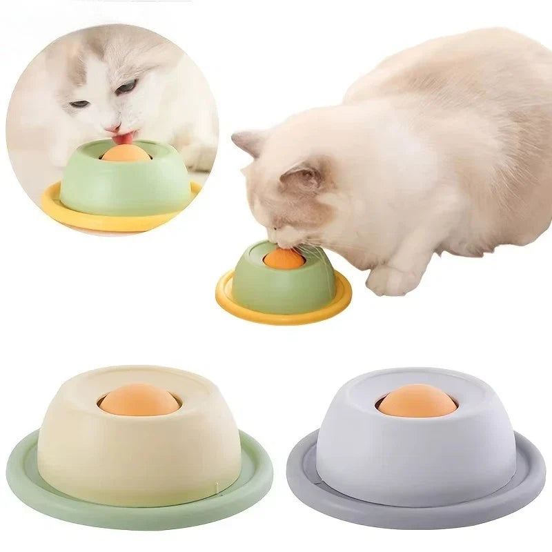 Interactive Pet Cat Licking Food Toys | Anti-slip Slow Feeder for Cats