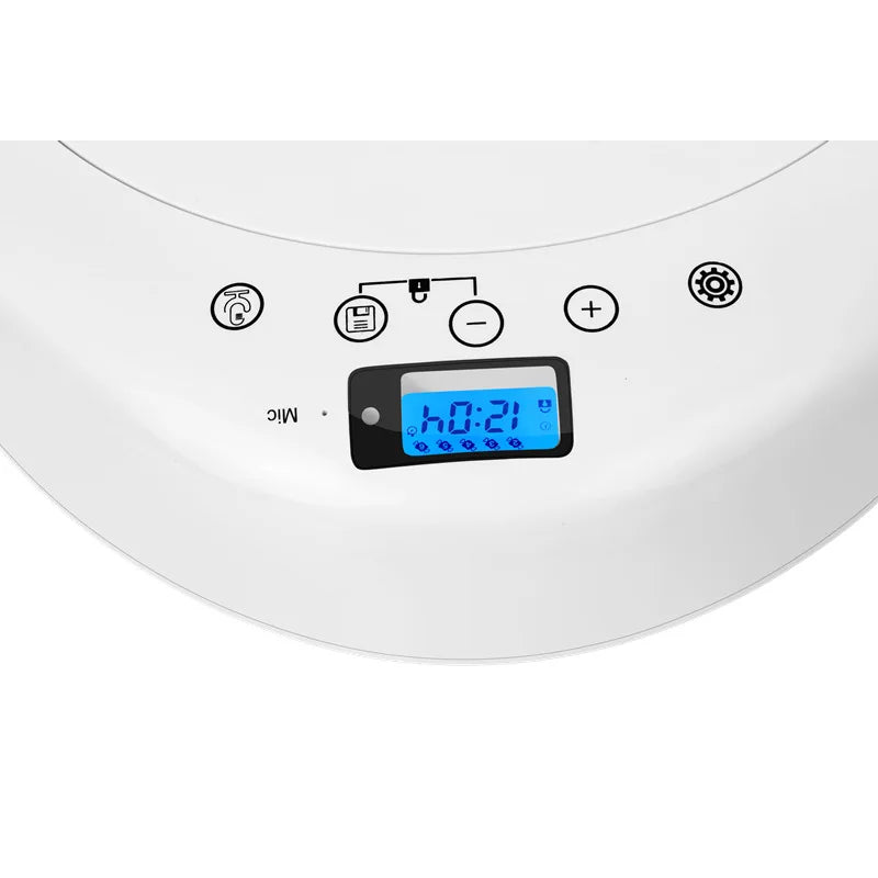 Pet adjustment Intelligent Led electric food dispenser Dog feeder 6 meals Cat automatic timing pet feeder