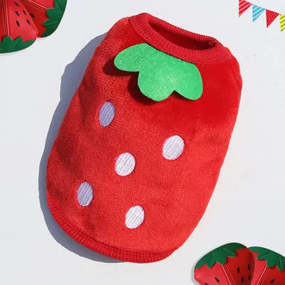 Cute Dog Clothes Winter Vest For Small Dogs Cats Warm Pets Sweater Soft Flannel Puppy Puffer Jacket Dog Accessories Supplies Xxs Burgundy