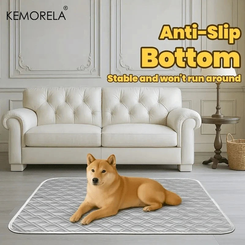 2PCS Washable Reusable Cat and Dog Urine Pads, Training Pads for Large, Small Pets, for All Seasons, Multiple Sizes Available