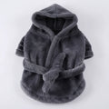 Hooded Pet Dog Bathrobe – Super Absorbent Drying Towel Pajamas