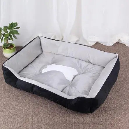 Large Plush Pet House Bed — Deep Sleeping Calming Dog & Cat Cushion for Puppies and Small Breeds (Chihuahua) 7