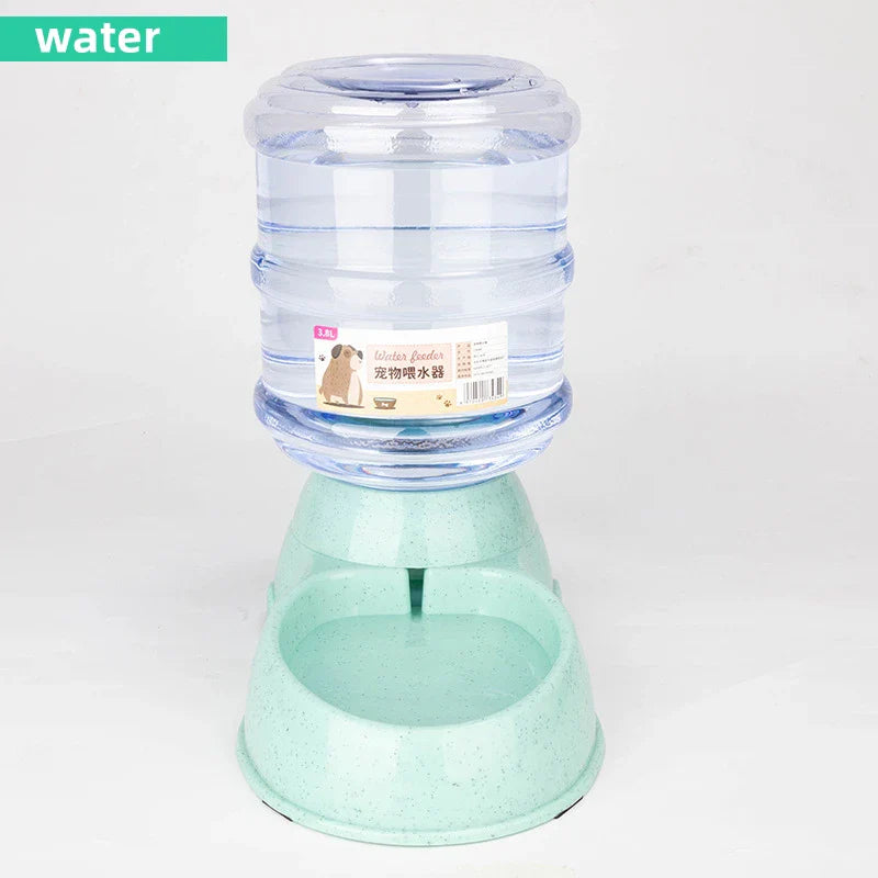 Large Capacity Pet Feeder Bowls Small Dog Food Bowl Automatic Water Dispenser Cat Bowls Pets Feeding Bowls Drink Water Bowl CW022-1