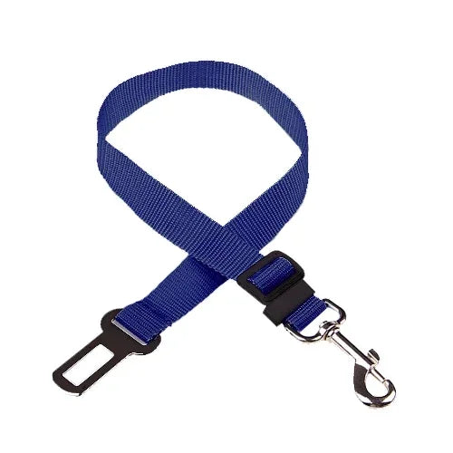 Dog Seat Belt | Quick Release Pet Safety Belt for Car Travel Blue