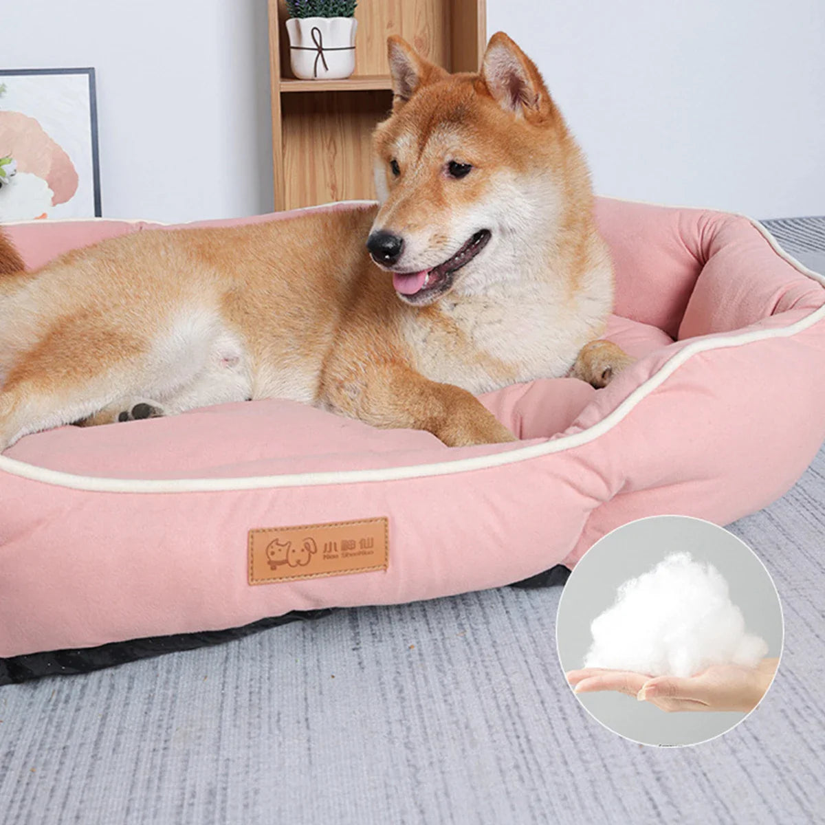 Large All-Season Cooling Pet Bed – Breathable Dog & Cat Pad for Puppies, French Bulldog, Small Dogs