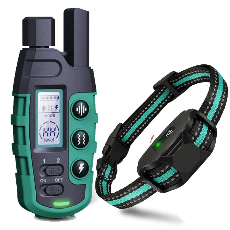 3300Ft Electric Dog Training Collar Remote Control Waterproof Pet BehaviorFor 5-120lbs Puppy With Shock Vibration For 1 Dog 3