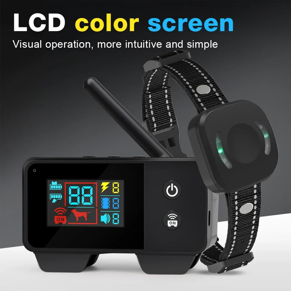 480m Waterproof Wireless Electronic Dog Fence Containment System Dog Training Collar Pet Fence Safety Pet Accessories