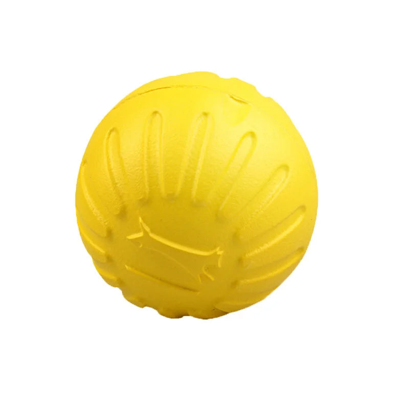 1pc Teeth Indestructible Bite Rubber Puppy Funny Training Ball Chew Toys Play Fetch Solid with Carrier Rope Pet Dog Toy BALL only