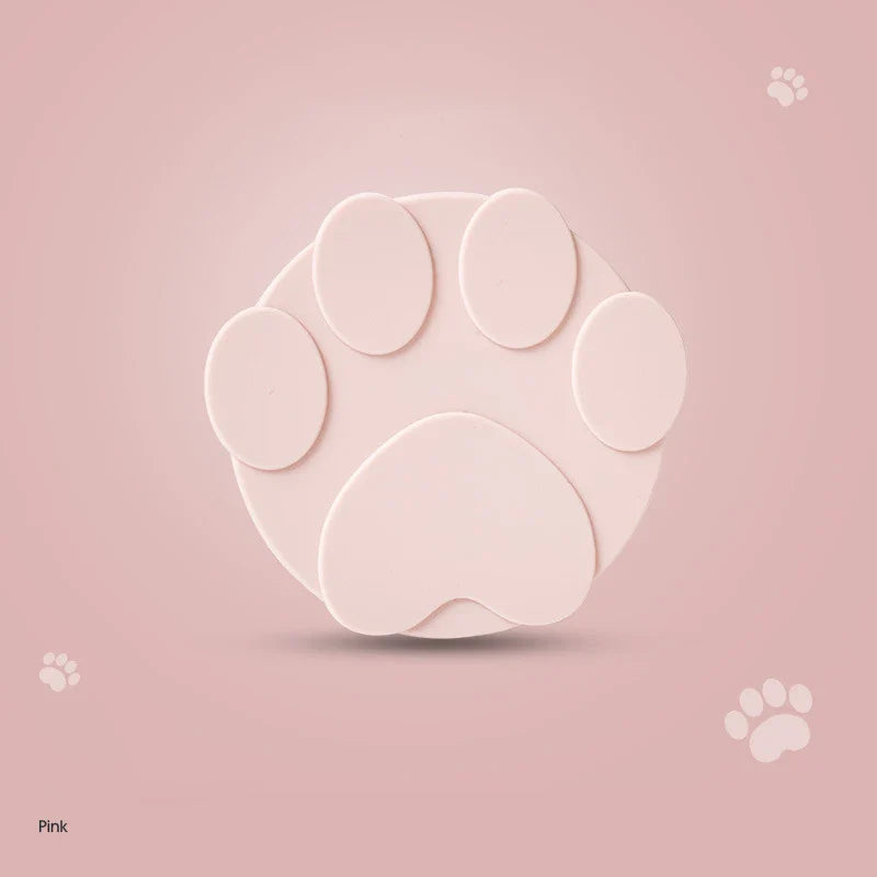 Portable Silicone 2-in-1 Pet Can Lid with Spoon – Food Sealer & Fresh-Keeping Cover for Cats & Dogs (Fits Most Cans) Pink Cover China Mainland