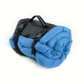 Waterproof Anti Slip Pet Bed Cushion Washable Dog Outdoor Matteress Pet Supplies Blue