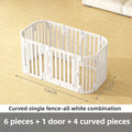 Indoor Household Pet Fence Waterproof Dog Fence Large Dog Protective Fence Free Combination Large Space Pet Isolation Fences 6 pieces Height 67CM