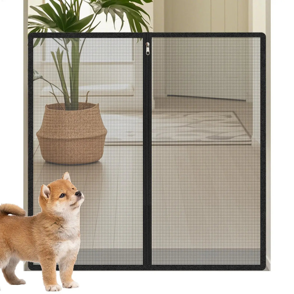 No-drill pet fence, pet stair gate, cat and dog pet gate, escape prevention fence, suitable for dogs, for doorways/bedrooms