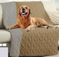 Waterproof Dog Bed Blanket Sofa Cover Pet Blanket for Furniture Bed Couch - Easy to Clean Dog Bed Cover Khaki