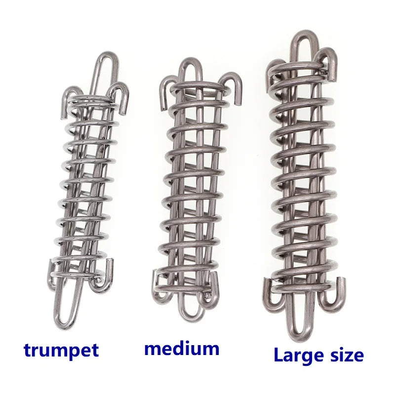 304 Stainless Steel Tent Spring, Shock Absorption, Dog Chain Springs, Canvas Tent Spring, Outdoor, High Strength China Mainland 1 Piece