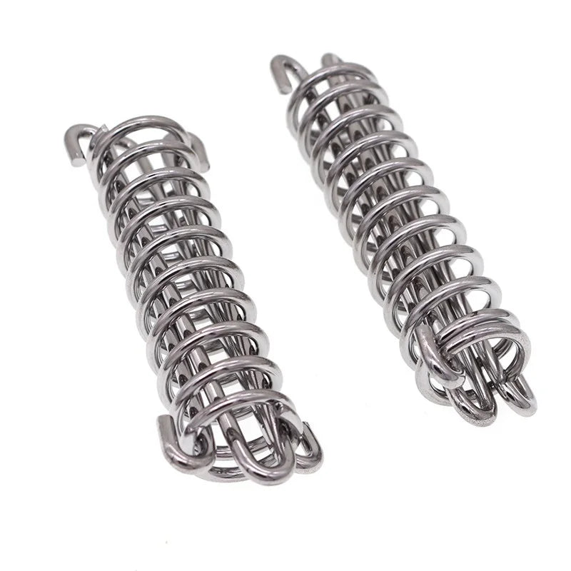 304 Stainless Steel Tent Spring, Shock Absorption, Dog Chain Springs, Canvas Tent Spring, Outdoor, High Strength
