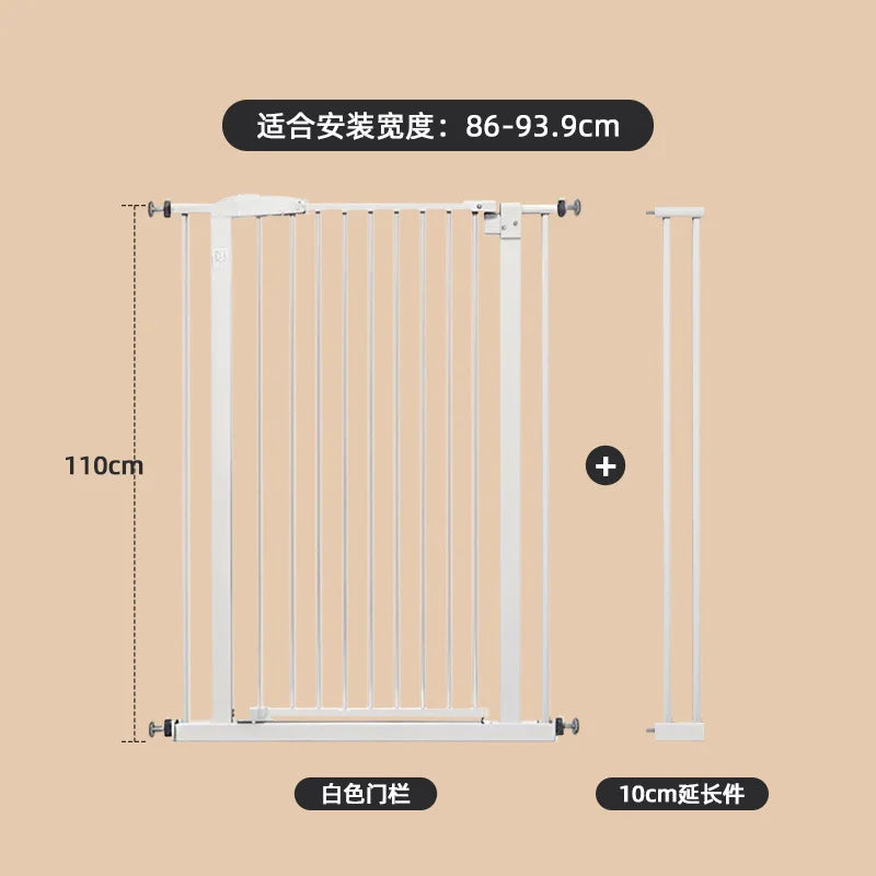 Pet Fences Anti-cat Door Fence Cat Fences Isolation Door Dog Fence Pet Barrier Door Guardrail Dog Supplies width 86-93.9 CM Height 110cm