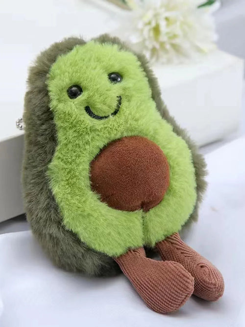 Avocado Plush Dog Toy – Soft Fleece Companion for Small & Medium Dogs green