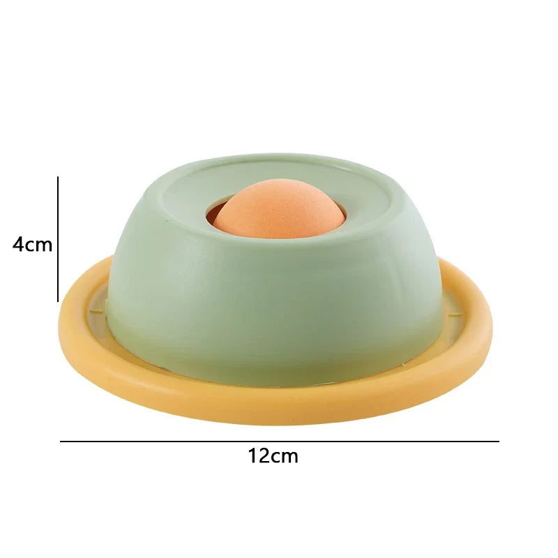 Interactive Pet Cat Licking Food Toys | Anti-slip Slow Feeder for Cats Green Default