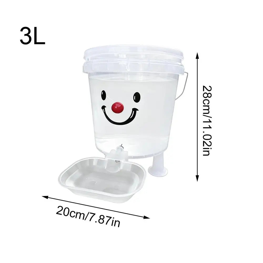 3/5L Dog Automatic Water Dispenser Auto Cat Dog Fountain Bowl Cartoon Puppy Fountain Dispenser For Home pet Water Dispenser 3L