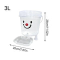 3/5L Dog Automatic Water Dispenser Auto Cat Dog Fountain Bowl Cartoon Puppy Fountain Dispenser For Home pet Water Dispenser 3L