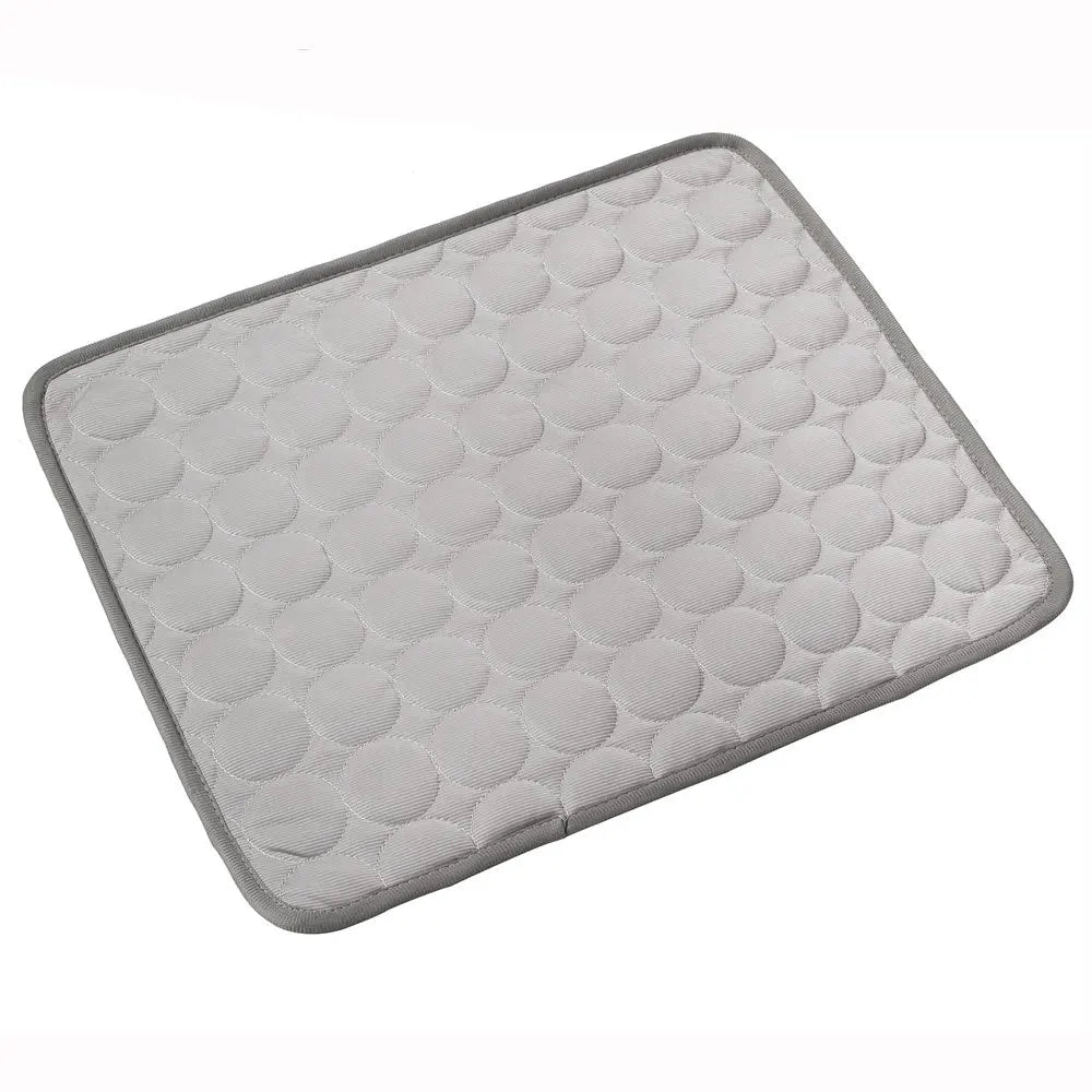 Dog Cooling Mat Summer Pet Cold Bed Extra Large For Small Big Dogs Pet Accessories Cat Durable Blanket Sofa Cat Ice Pad Blanket Grey